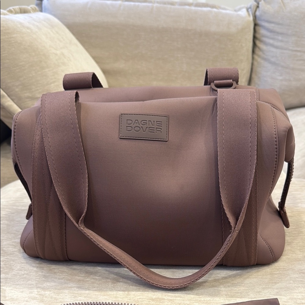 Dagne Dover Women's Taupe Travel Bag
